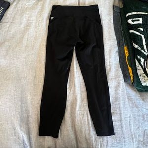Black Fabletics PureLuxe Leggings with Pockets